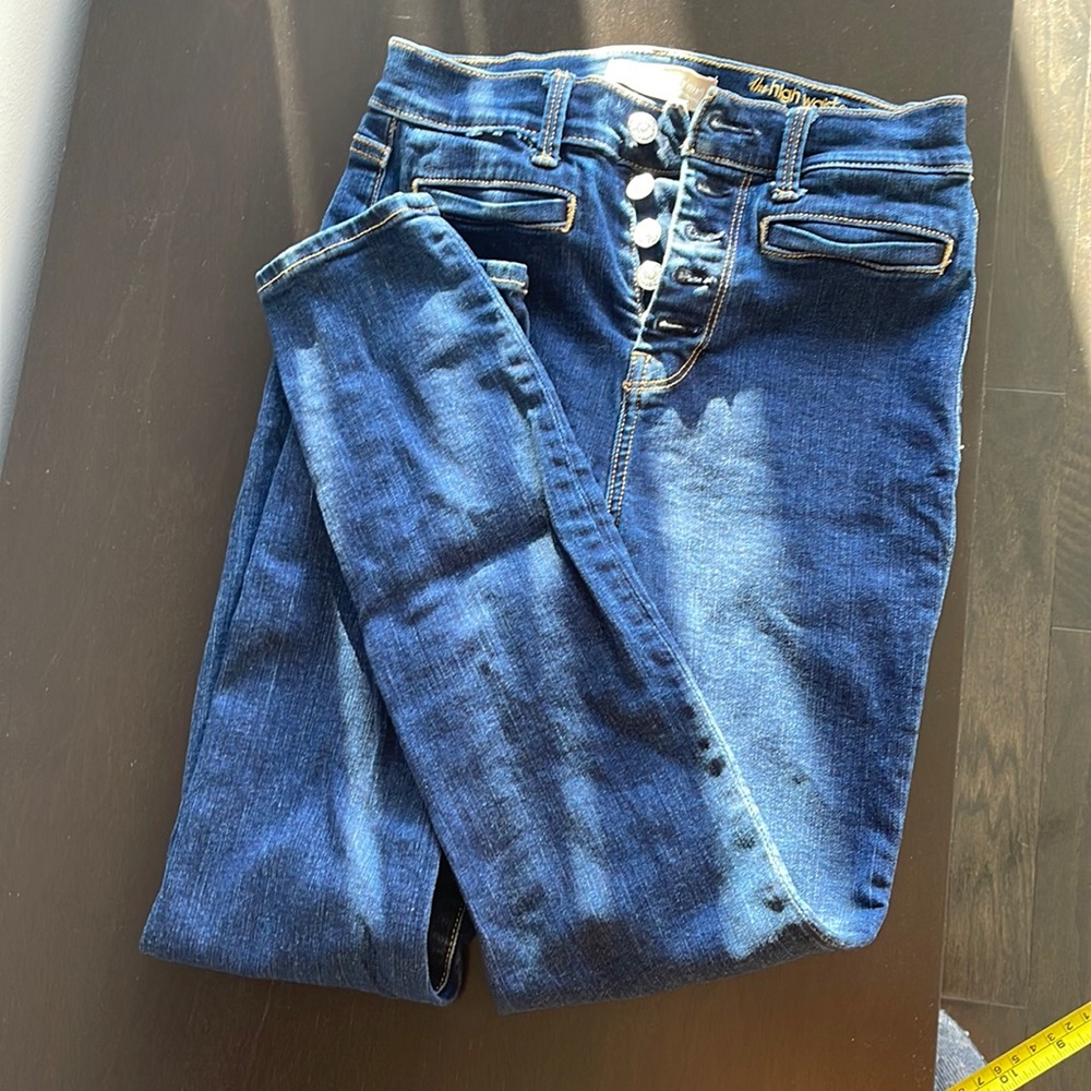 Stretch skinny jeans, seven